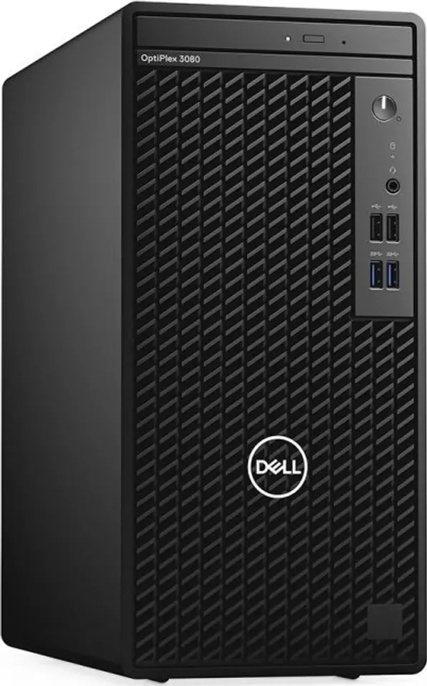 Optiplex 3080 MT/Core i5-10505/8GB/256GB SSD/Integrated/DVD ROM/No Wifi/Kb/Mouse/260W/W10Pro/ at Wasserman.eu