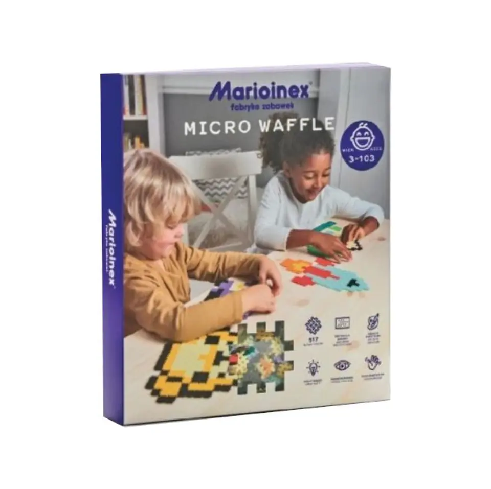 ⁨Marioinex Micro Waffle Blocks 517 pcs⁩ at Wasserman.eu