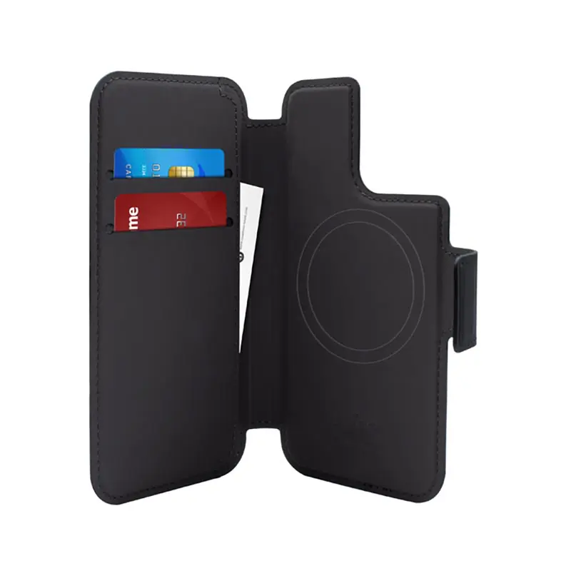⁨PURO Folio MagSafe Case – Etui iPhone 14 Pro Max / 13 Pro Max (czarny)⁩ w sklepie Wasserman.eu