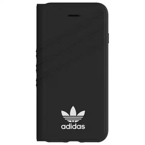 ⁨Adidas OR Booklet Case Suede iPhone 6 / 6S/ 7 / 8 czarny/black 28597⁩ w sklepie Wasserman.eu