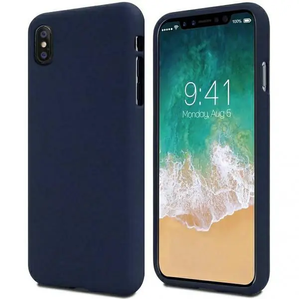 ⁨Mercury Soft iPhone 15 Pro 6,1" niebieski/midnight blue⁩ w sklepie Wasserman.eu