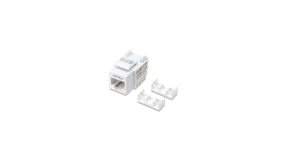 Moduł Keystone RJ45 UTP Cat5e Biały Punch-Down w sklepie Wasserman.eu