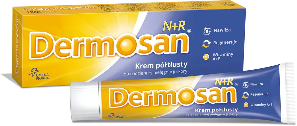 ⁨Dermosan Krem półtłusty 40 g⁩ w sklepie Wasserman.eu