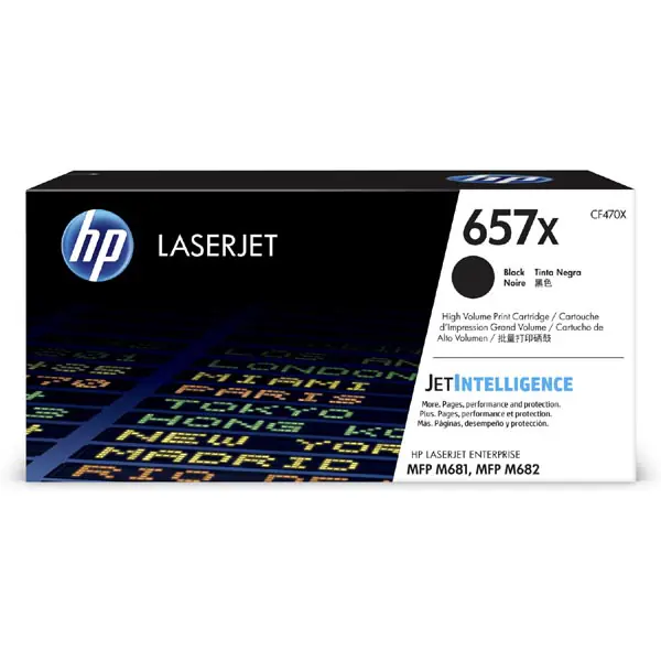 ⁨HP oryginalny toner CF470X, HP 657X, black, 28000s, high capacity⁩ w sklepie Wasserman.eu