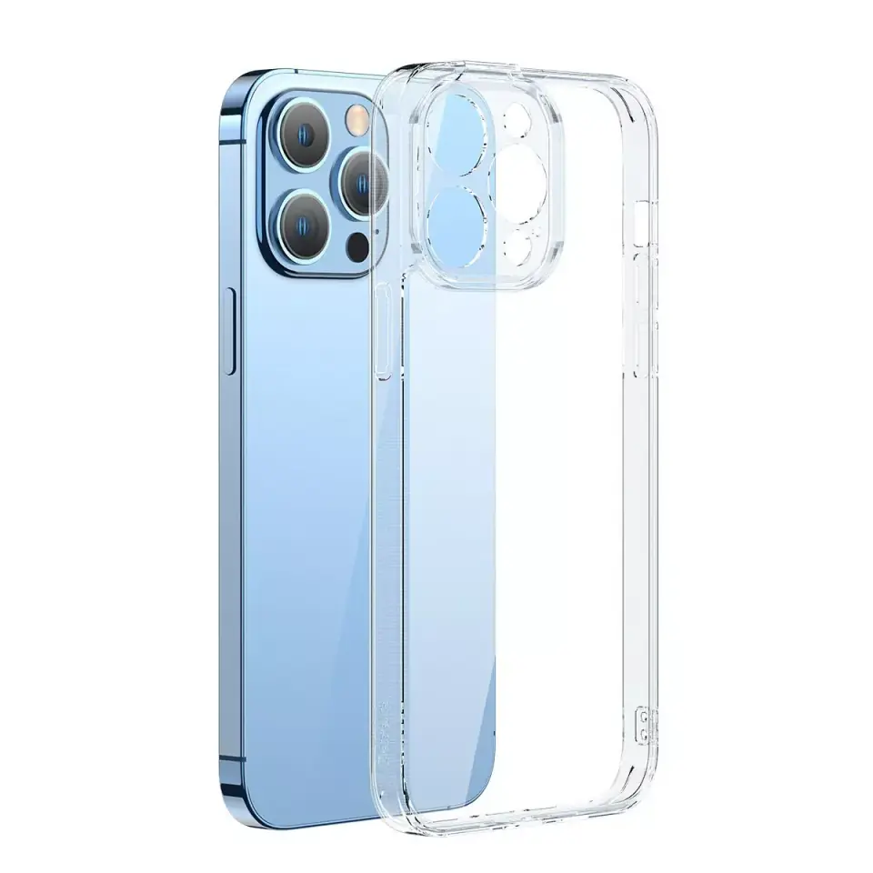 ⁨Baseus SuperCeramic Series Glass Case etui szklane do iPhone 13 Pro Max 6.7" 2021 + zestaw czyszczący⁩ w sklepie Wasserman.eu