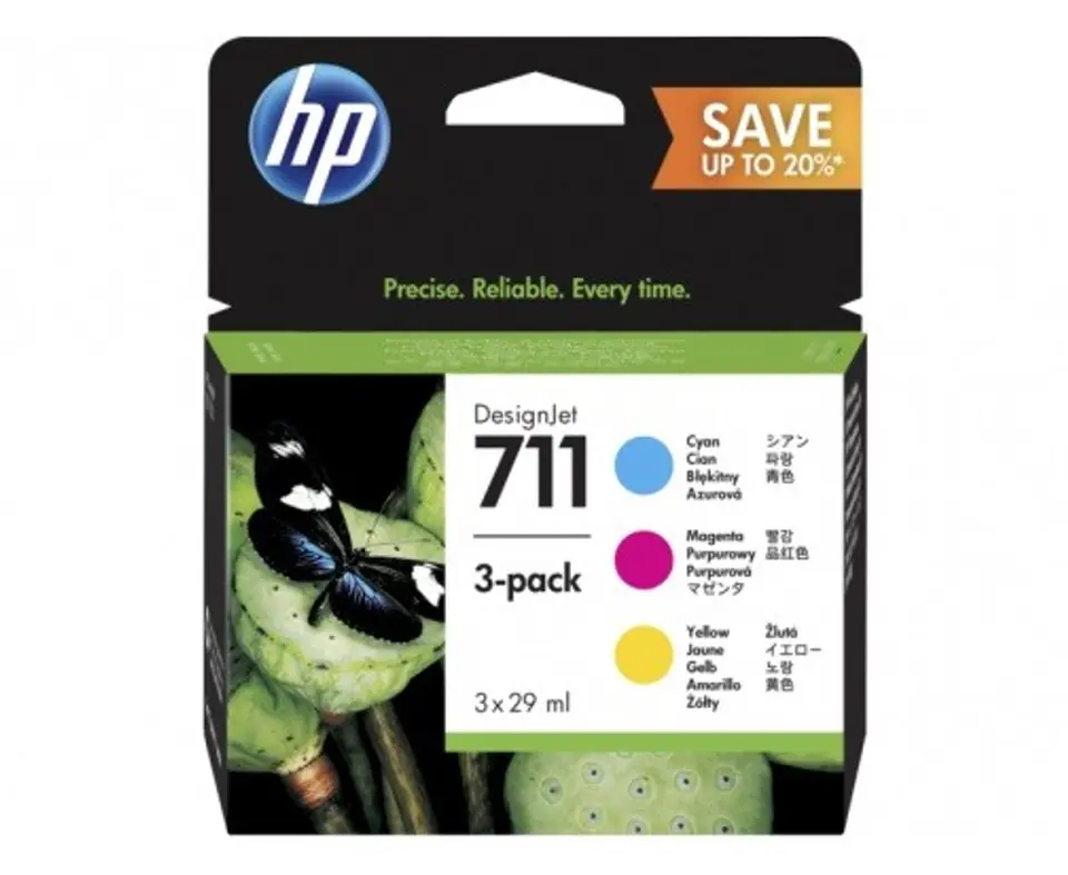 711 29ml 3-Pack CMY P2V32A at Wasserman.eu