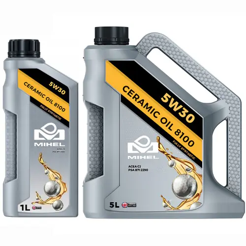 ⁨MIHEL OLEJ CERAMICZNY 8100 5W30 1L.⁩ w sklepie Wasserman.eu