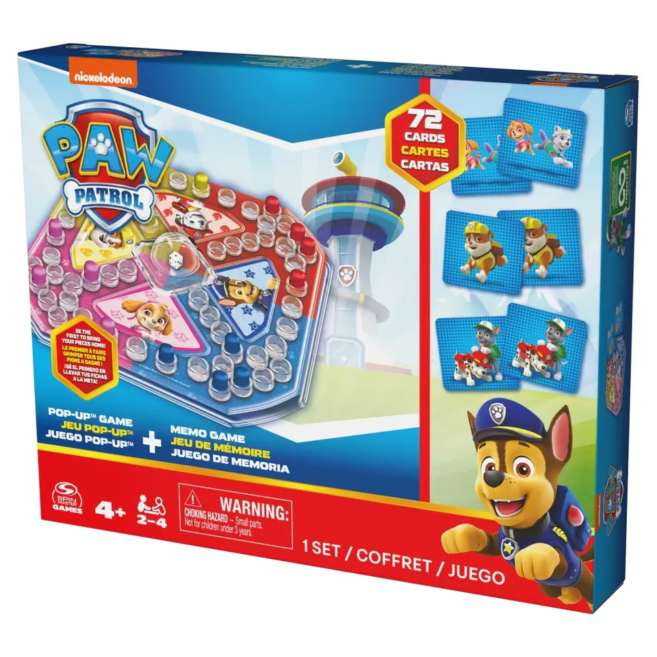 ⁨Spin Master Games PAW Patrol Memory&Pop Up 6066833⁩ at Wasserman.eu