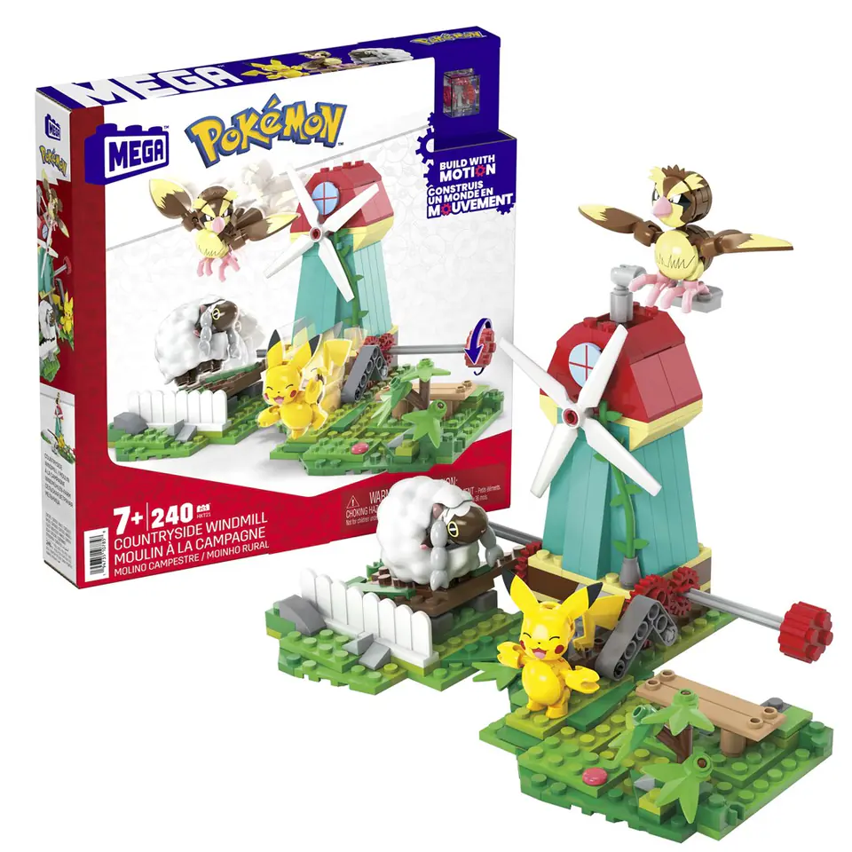 ⁨Mega Bloks Pokemon Wiejski Wiatrak Zest Hkt21 Pud6⁩ w sklepie Wasserman.eu