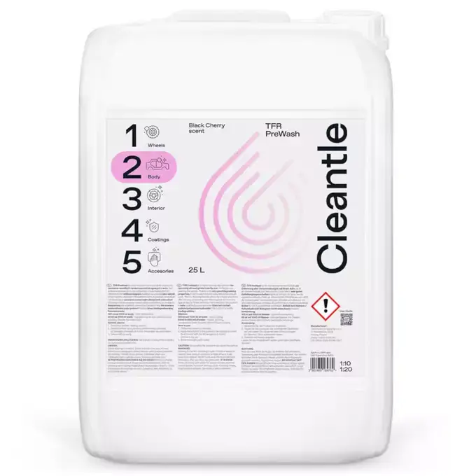 ⁨Cleantle TFR PreWash 25L - produkt do mycia wstępnego⁩ w sklepie Wasserman.eu