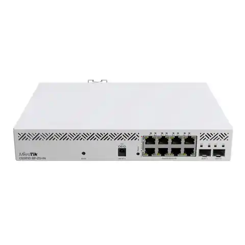 ⁨MikroTik Cloud Router Switch CSS610-8P-2S+IN No Wi-Fi 10/100/1000 Mbit/s Ethernet LAN (RJ-45) ports 8 Mesh Support No MU-MiMO No No mobile broadband⁩ at Wasserman.eu