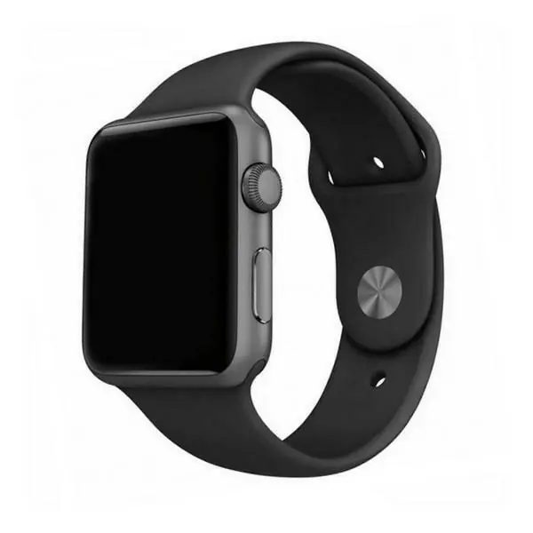 ⁨Mercury pasek Silicon Apple Watch 38/40/ 41 mm czarny/black⁩ w sklepie Wasserman.eu