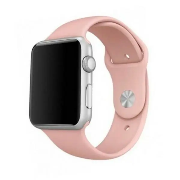 ⁨Mercury pasek Silicon Apple Watch 42/44/ 45 mm różowy/pink⁩ w sklepie Wasserman.eu