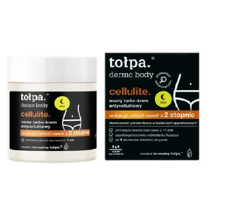 ⁨TOLPA NOCNY TURBO-KREM ANTYCELLULITOWY 250ML⁩ w sklepie Wasserman.eu