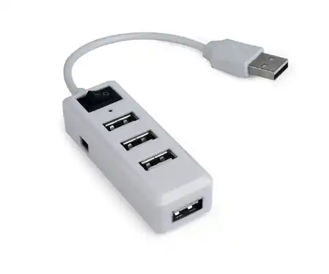 ⁨Hub USB 2.0 4 porty white⁩ at Wasserman.eu