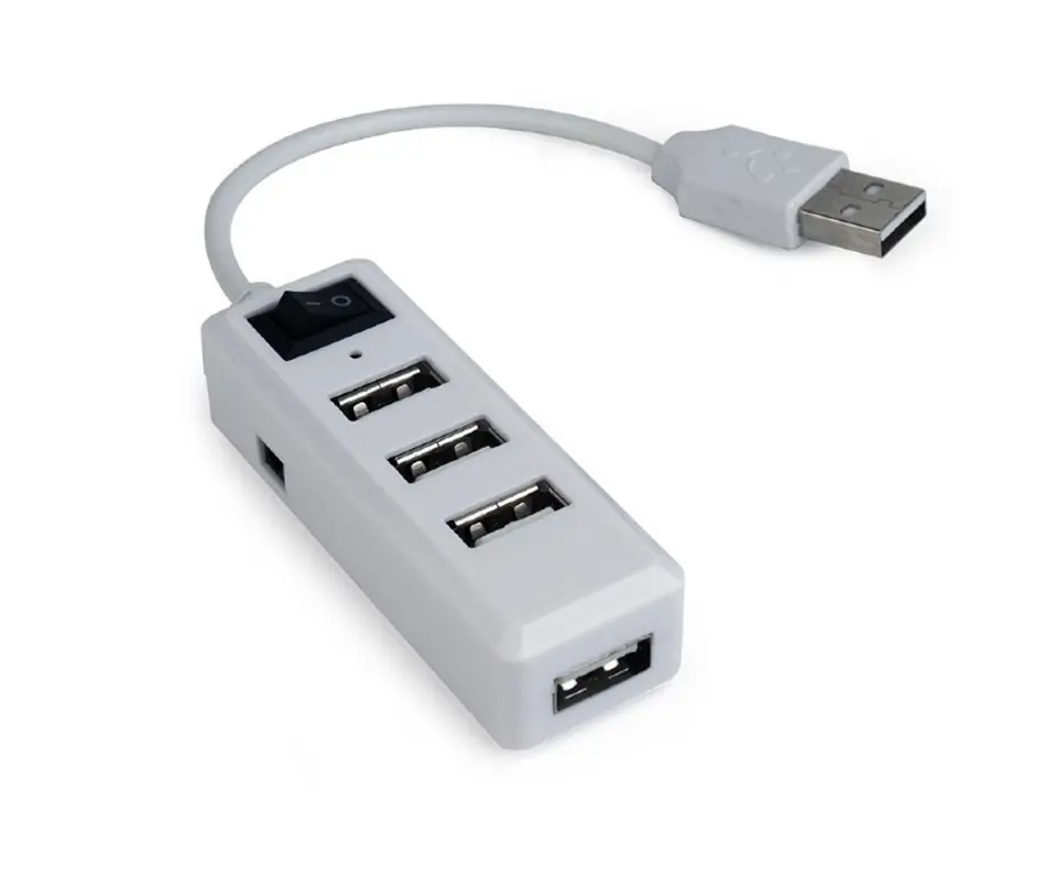 Hub USB 2.0 4 porty white at Wasserman.eu
