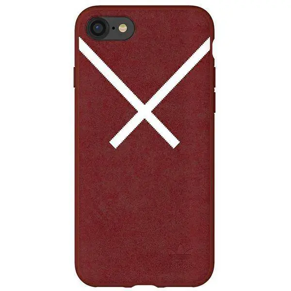 ⁨Oryginalne Etui IPHONE 6 / 6S / 7 / 8 / SE 2020 / 2022 Adidas OR Moulded Case XBYO (29660) burgundowe⁩ w sklepie Wasserman.eu