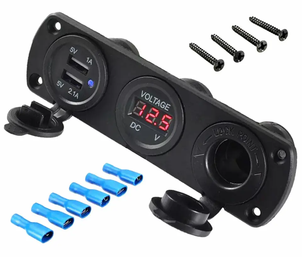 PLS37 Wodoodp. the socket ignite. voltmeter at Wasserman.eu