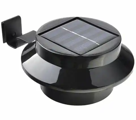 ⁨ZD52 Lampa ogrodowa solarna 3led czarna⁩ w sklepie Wasserman.eu