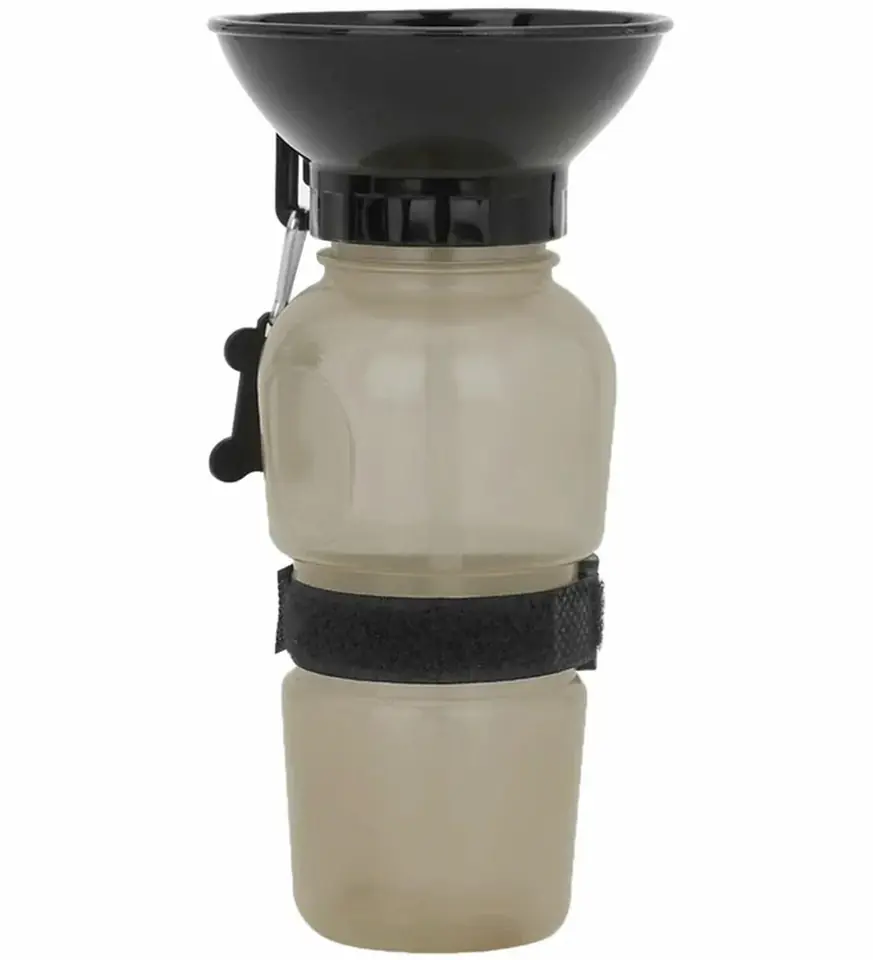 ⁨AG604C Bidon dla psa butelka 0,5l beige⁩ w sklepie Wasserman.eu