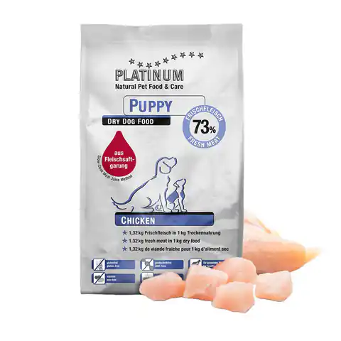 ⁨PLATINUM Puppy Huhn - Trockenfutter für Welpen - 5 kg⁩ im Wasserman.eu