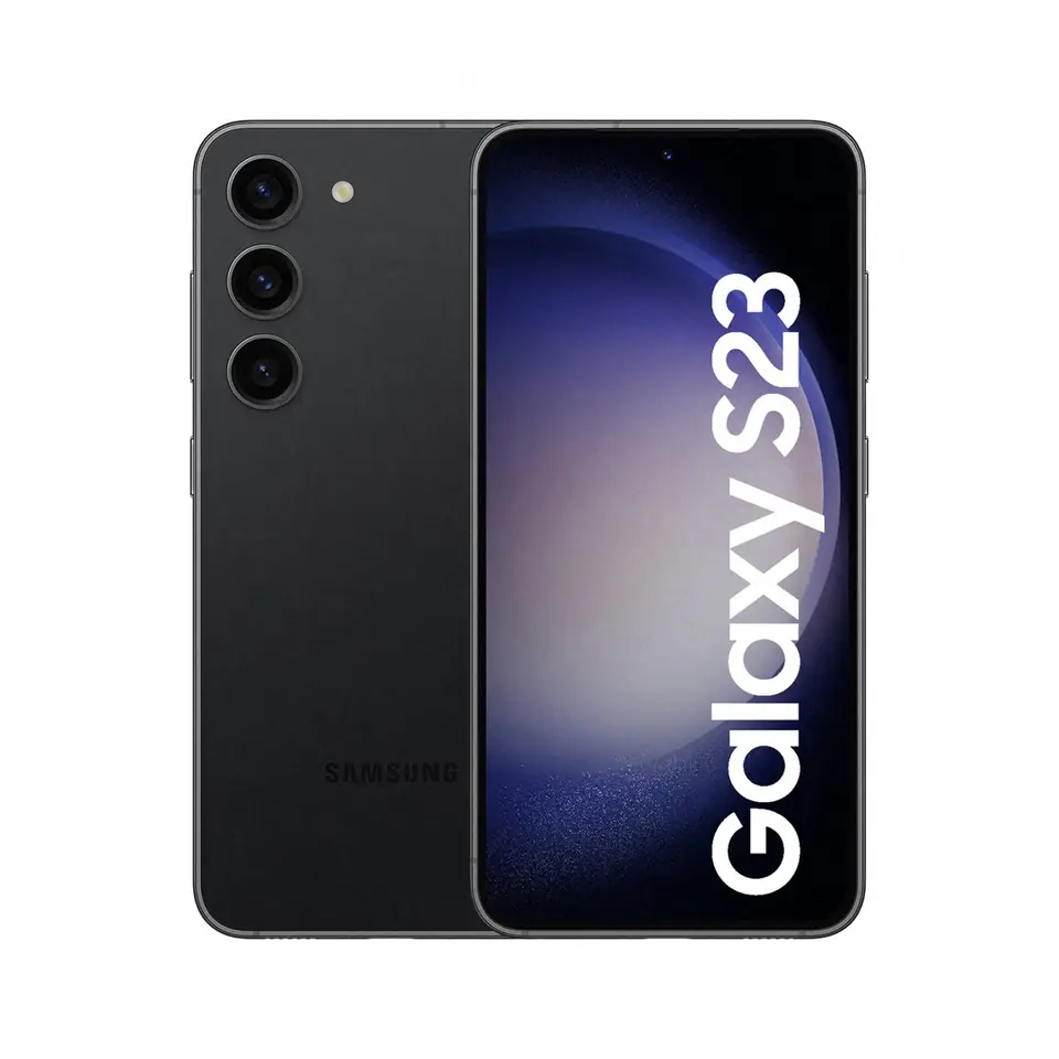 ⁨Samsung Galaxy S23 SM-S911B 15.5 cm (6.1") Dual SIM Android 13 5G USB Type-C 8 GB 256 GB 3900 mAh Black⁩ at Wasserman.eu