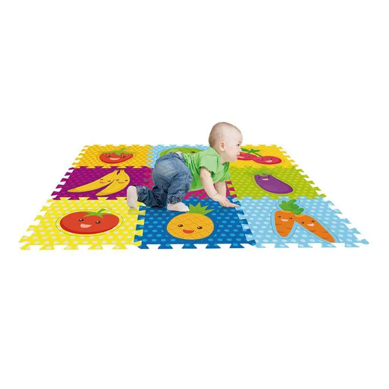 ⁨Puzzle piankowe 9el owoce⁩ w sklepie Wasserman.eu