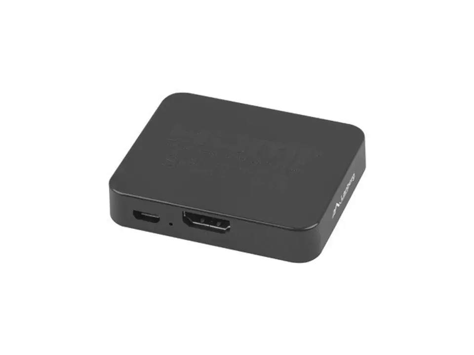 Video splitter 2xHDMI 4K Micro USB port Black at Wasserman.eu