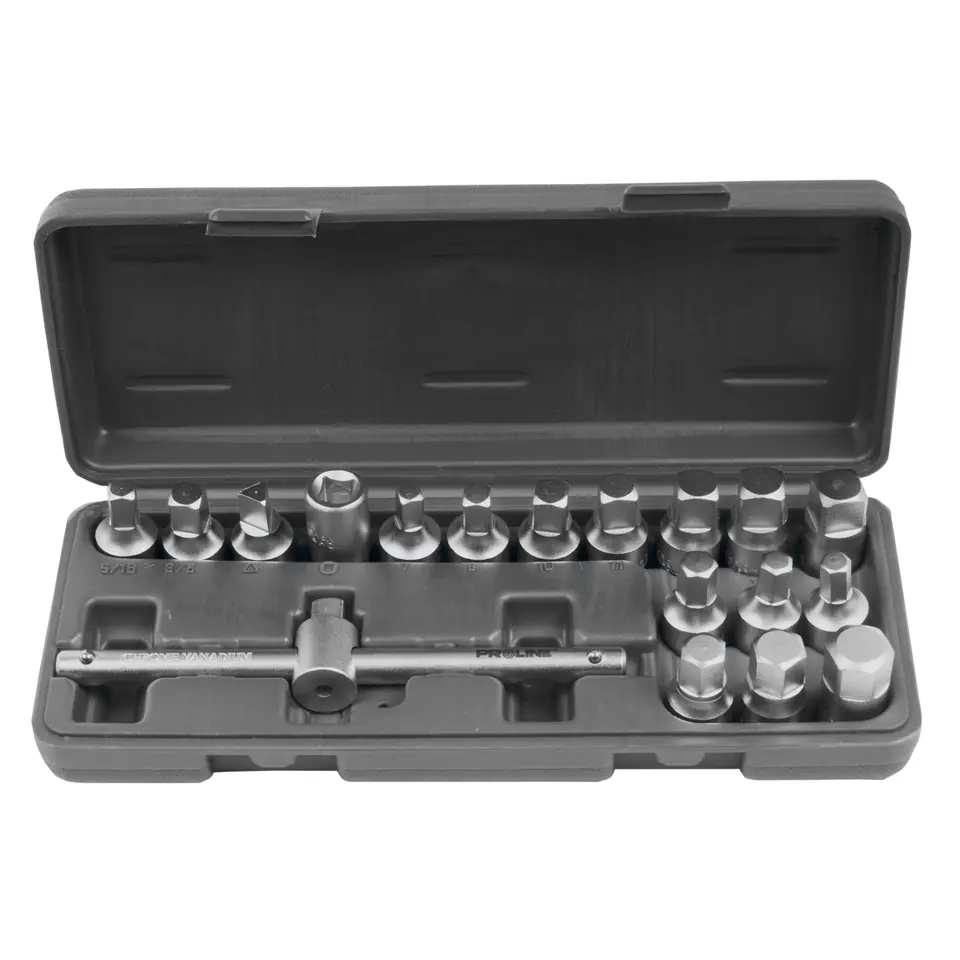 ⁨46875 Oil cap unscrewing kit, 18 pieces, Proline⁩ at Wasserman.eu