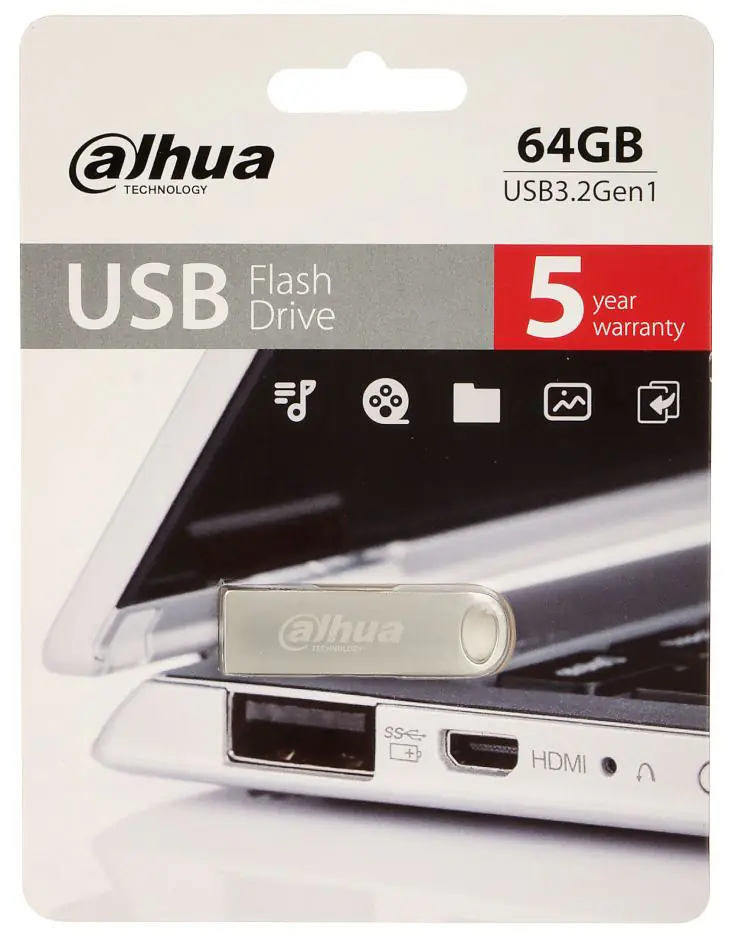 ⁨PENDRIVE USB-U106-30-64GB 64 GB USB 3.2 Gen 1 DAHUA⁩ w sklepie Wasserman.eu