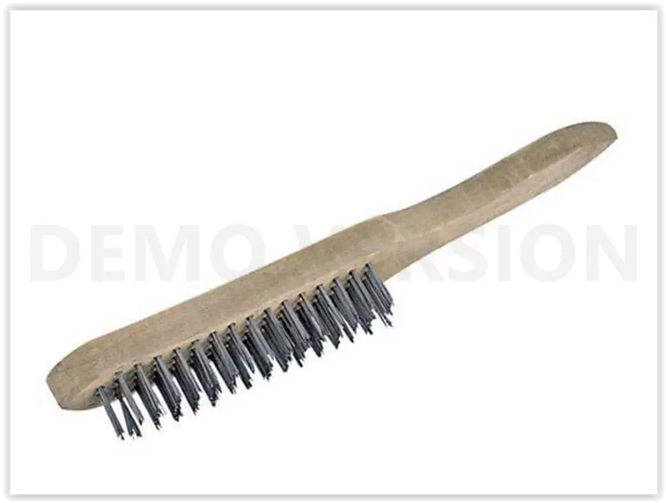 ⁨32000 Wire Hand Brush 3 Row Mega⁩ at Wasserman.eu