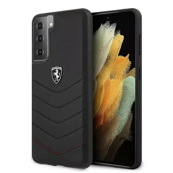 ⁨Ferrari FEHQUHCS21MBK S21+ G996 black/black hardcase Off Track Quilted⁩ at Wasserman.eu