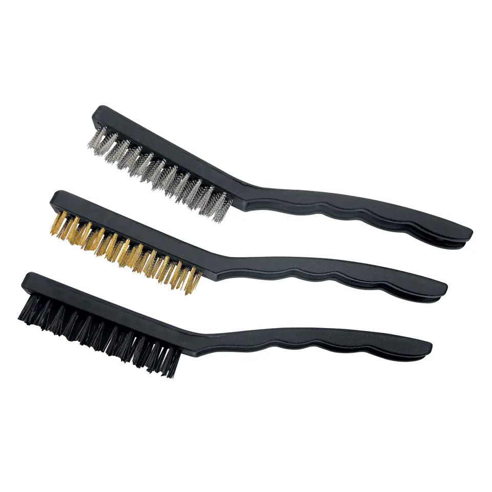 ⁨32023 Wire brush set - 3 pieces, L:230mm, Mega⁩ at Wasserman.eu