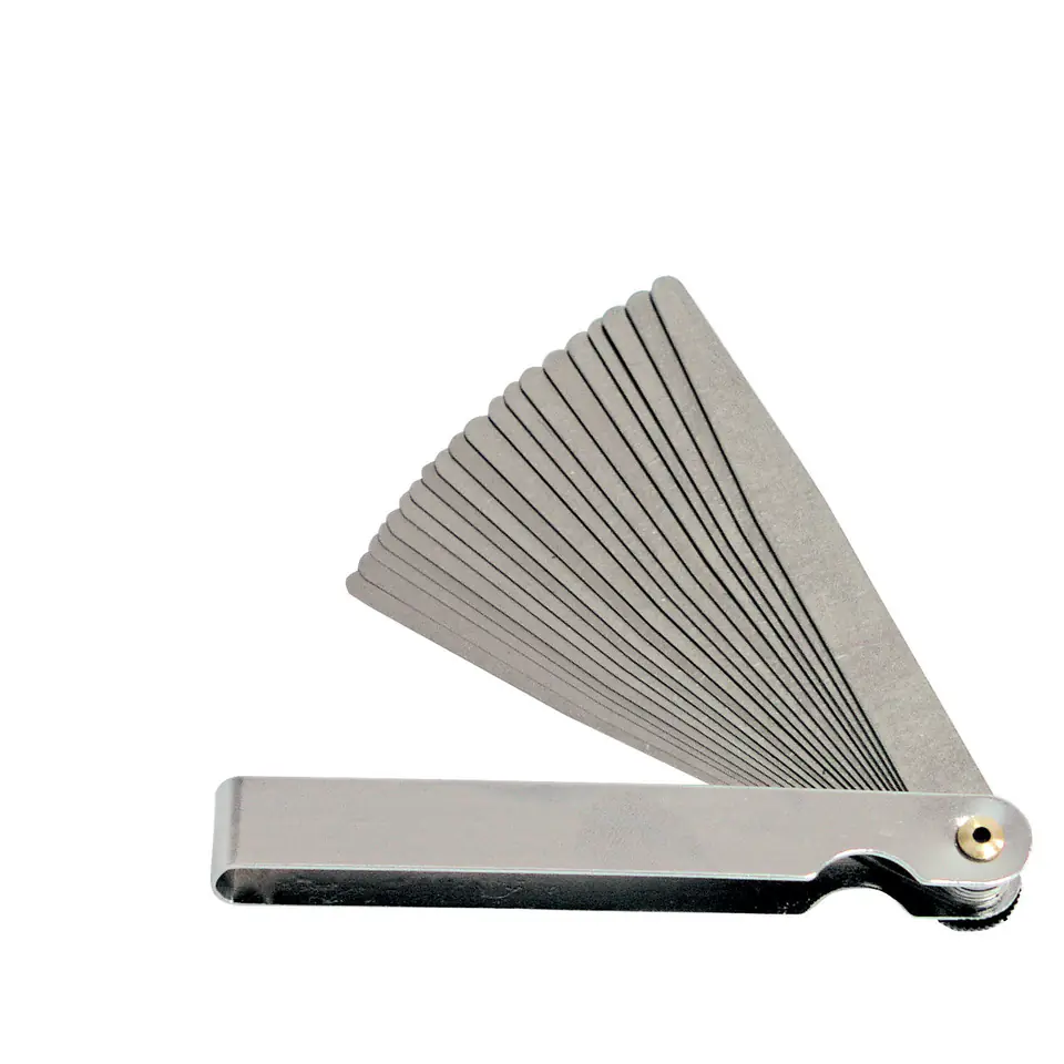 ⁨20501 20-blade feeler gauge 0.05-1.00 mm, Mega⁩ at Wasserman.eu