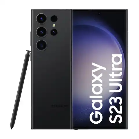 ⁨Samsung Galaxy S23 Ultra SM-S918B 17.3 cm (6.8") Dual SIM Android 13 5G USB Type-C 12 GB 512 GB 5000 mAh Black⁩ at Wasserman.eu