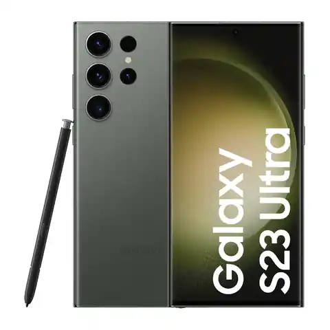 ⁨Samsung Galaxy S23 Ultra SM-S918B 17.3 cm (6.8") Dual SIM Android 13 5G USB Type-C 8 GB 256 GB 5000 mAh Green⁩ at Wasserman.eu