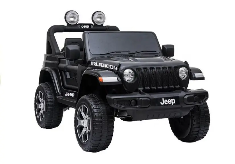 ⁨Auto na Akumulator Jeep Rubicon 4x4 Czarny⁩ w sklepie Wasserman.eu