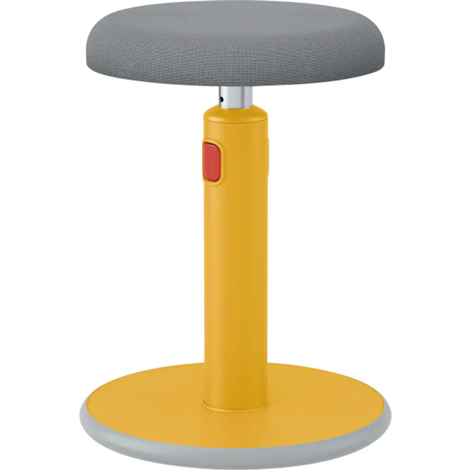 Ergonomiczny stołek Leitz Ergo Cosy żółty 65180019 w sklepie Wasserman.eu