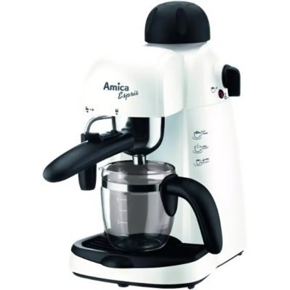 Espresso machine white-black CD1011 at Wasserman.eu