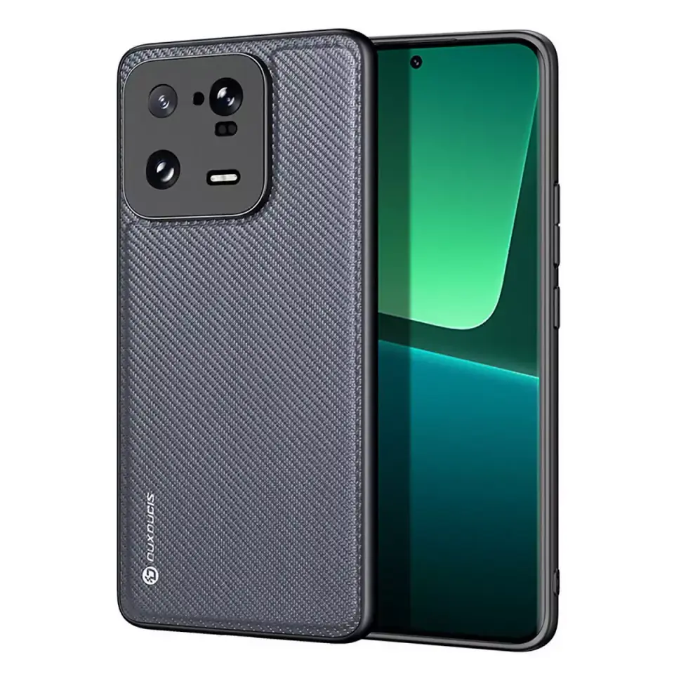 ⁨Dux Ducis Fino etui do Xiaomi 13 Pro pokrowiec z silikonową ramką szare⁩ w sklepie Wasserman.eu