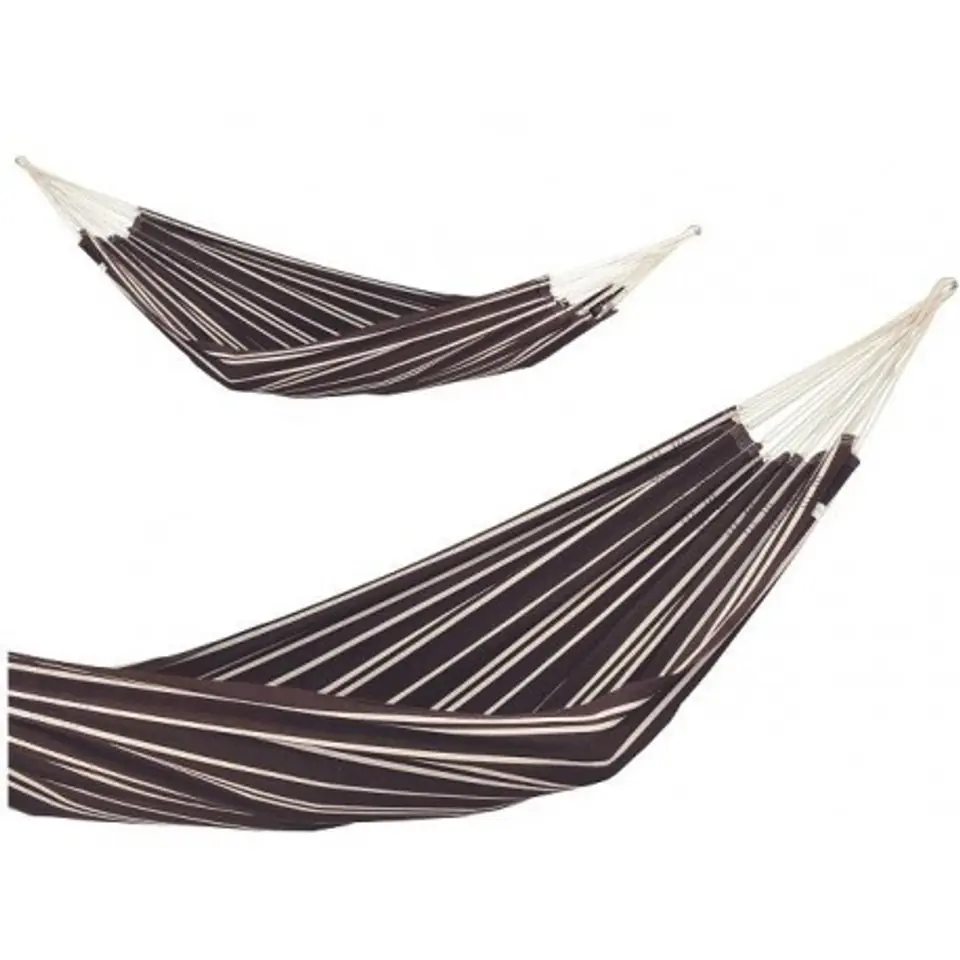 ⁨Double hammock barbados mocca 230x150cm⁩ at Wasserman.eu