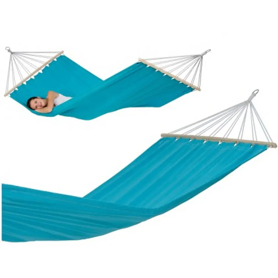 ⁨Double hammock miami aqua 220x120cm⁩ at Wasserman.eu