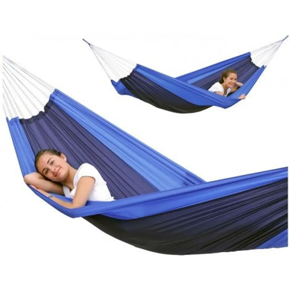 ⁨Hammock silk traveller ocean 220x140cm⁩ at Wasserman.eu