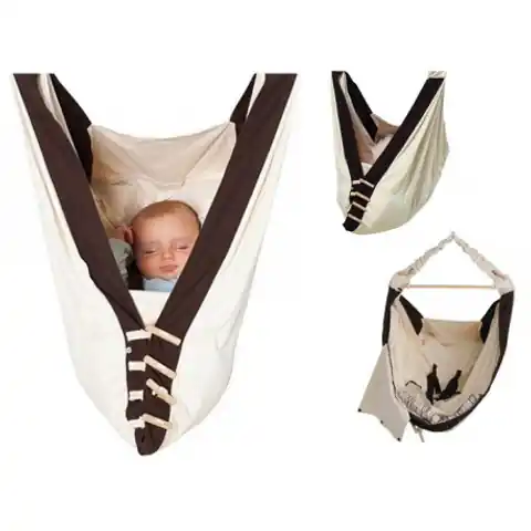 ⁨Kangoo – luxurious hammock swing for babies⁩ at Wasserman.eu
