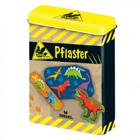 ⁨Dinozaury, plastry z opatrunkiem dla dzieci⁩ w sklepie Wasserman.eu