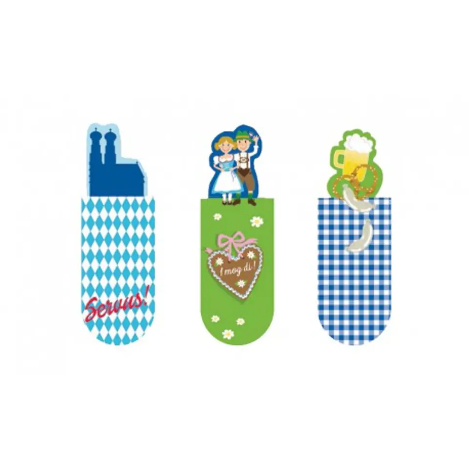 ⁨Magnetic bookmarks - Bavaria⁩ at Wasserman.eu