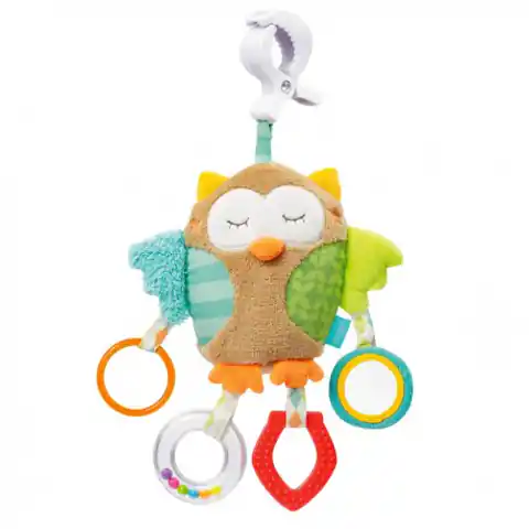 ⁨Pendant, educational mascot, owl, from the collection: sleeping forest⁩ at Wasserman.eu