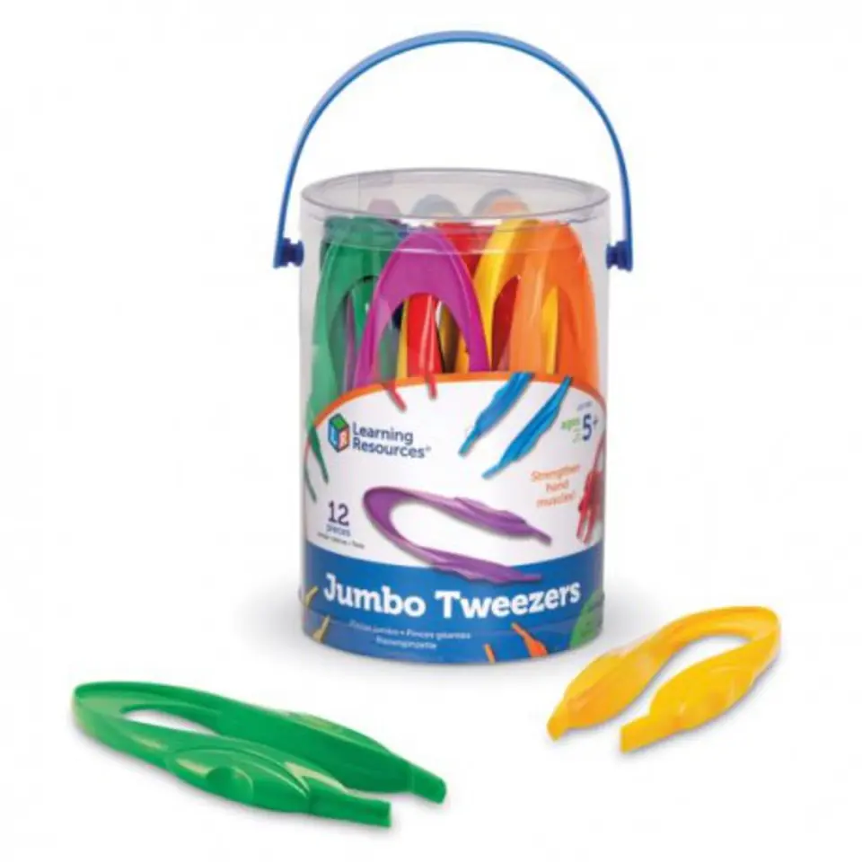 ⁨Learning resources, xxl pliers for children, set of 12 pcs.⁩ at Wasserman.eu