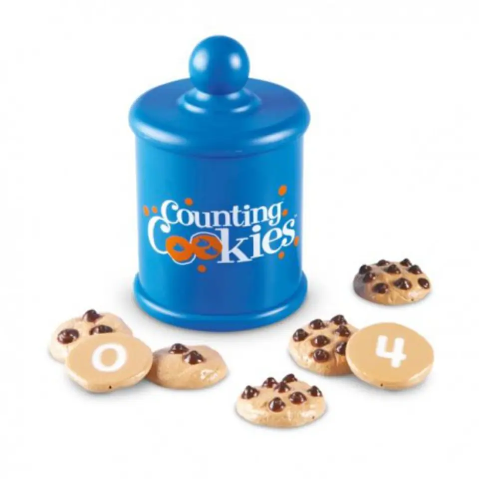 ⁨Learning resources, cookies, a set of toys to learn to count⁩ at Wasserman.eu