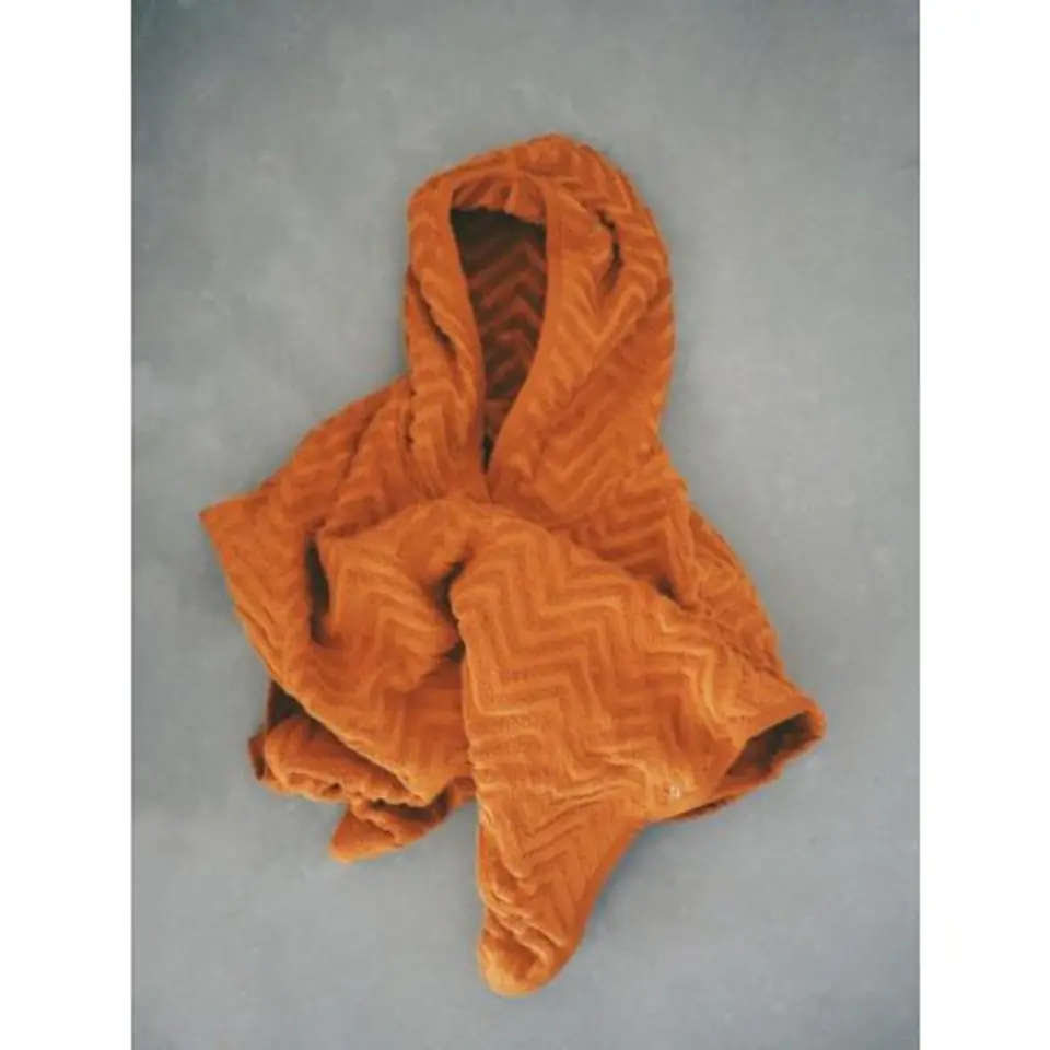 ⁨Filibabba poncho zigzag rust⁩ w sklepie Wasserman.eu